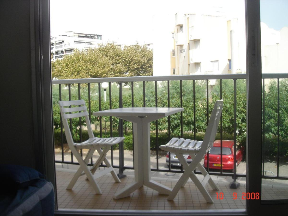Studio la grande motte, parking, petite vue mer Esterno foto